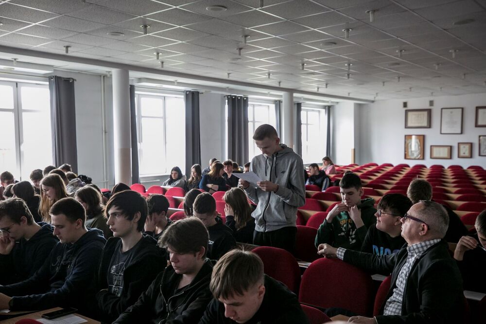 Wystawa Archiwum IPN z cyklu „Historia w artefaktach zapisana” – Pułtusk, 11 marca 2024. Fot. Katarzyna Adamów (AIPN)