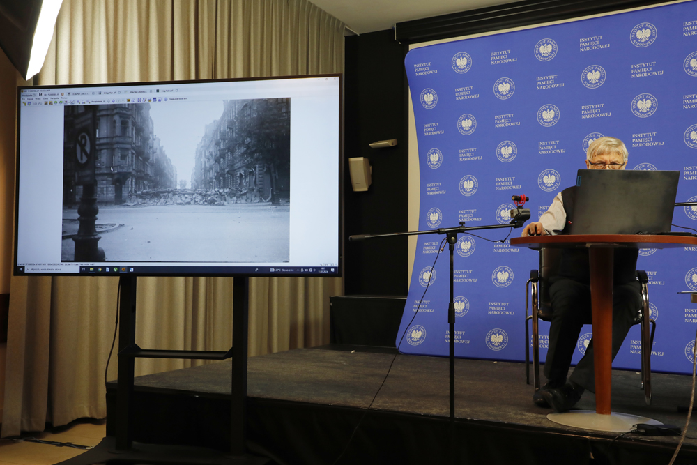 Spotkanie otwarte w ramach cyklu „Historia zapisana w fotografii” – „Fotografia notatką zdarzeń” – Warszawa, 11 marca 2024. Fot. Piotr Życieński (IPN)