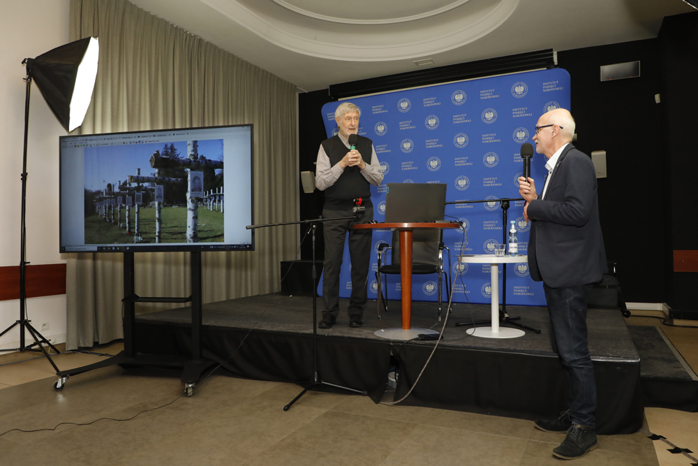 Spotkanie otwarte w ramach cyklu „Historia zapisana w fotografii” – „Fotografia notatką zdarzeń” – Warszawa, 11 marca 2024. Fot. Piotr Życieński (IPN)