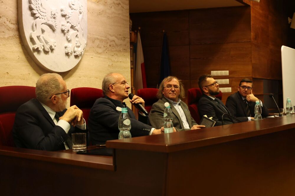 Debata wokół książki Przemysława Bystrzyckiego „Labirynt” – Rzeszów, 12 marca 2024. Fot. Katarzyna Gajda-Bator (IPN)