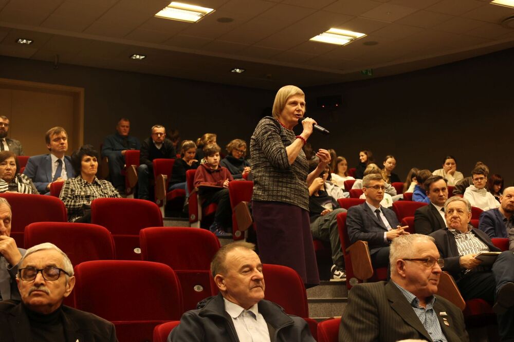 Debata wokół książki Przemysława Bystrzyckiego „Labirynt” – Rzeszów, 12 marca 2024. Fot. Katarzyna Gajda-Bator (IPN)