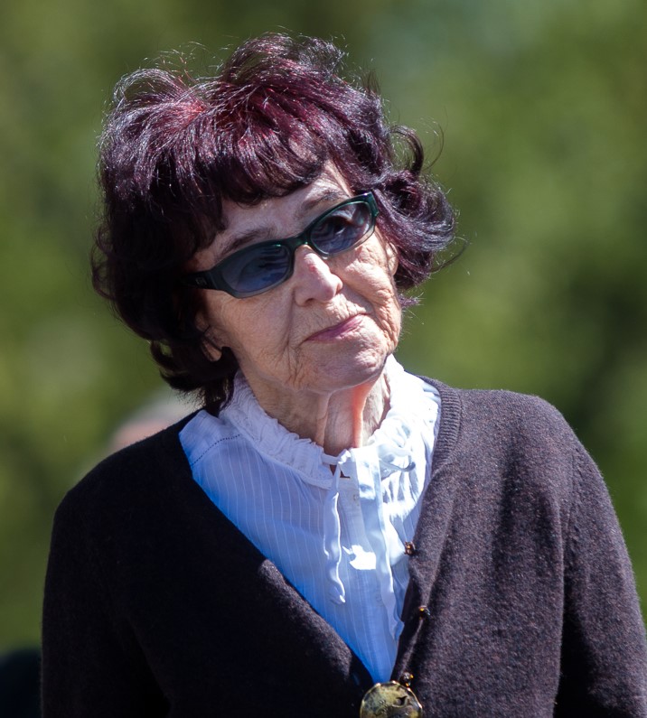 Zofia Pilecka-Optułowicz, córka rotmistrza Witolda Pileckiego - 13 maja 2021, fot. Sławomir Kasper (IPN)