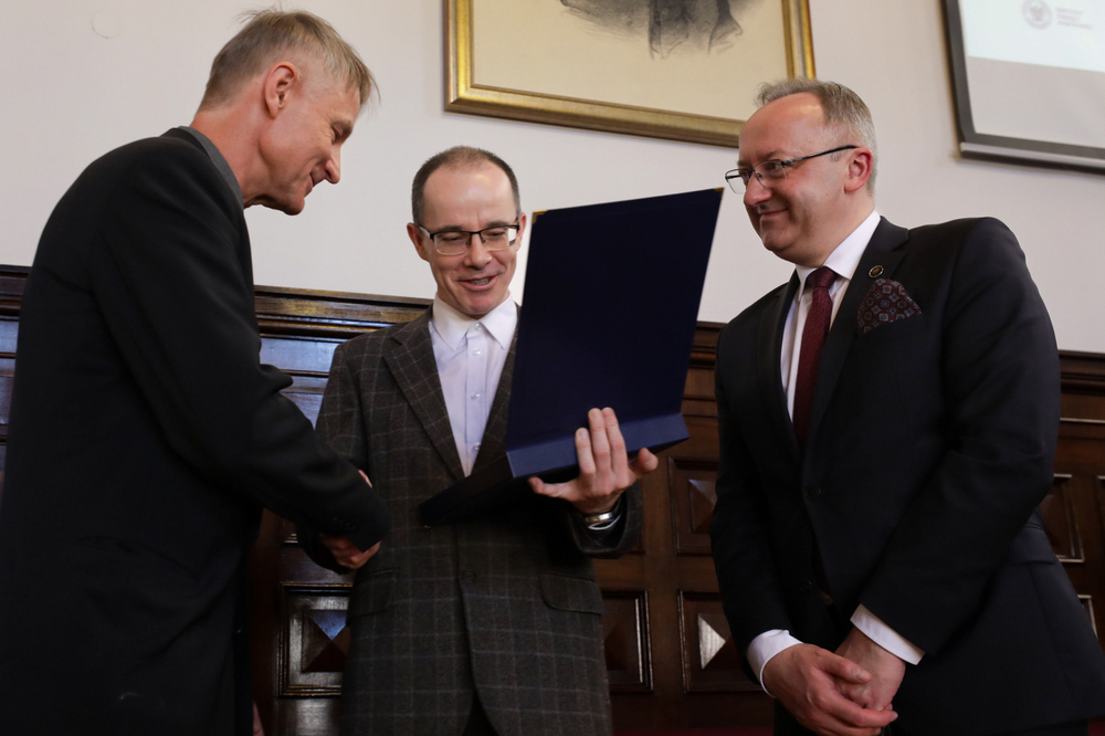 Gala wręczenia nagród w konkursie „Najlepszy Debiut Historyczny Roku w zakresie historii najnowszej” – 14 marca 2024. Fot. Mikołaj Bujak (IPN)