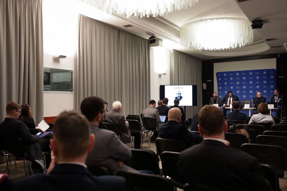 Ogólnopolska konferencja naukowa „Metamorfozy polskiego komunizmu. Wokół politycznych przesileń i przełomów w latach 1944/1945–1990” – Warszawa, 15 marca 2024. Fot. Mikołaj Bujak (IPN)