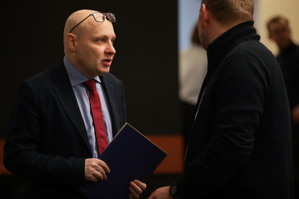 Ogólnopolska konferencja naukowa „Metamorfozy polskiego komunizmu. Wokół politycznych przesileń i przełomów w latach 1944/1945–1990” – Warszawa, 15 marca 2024. Fot. Mikołaj Bujak (IPN)