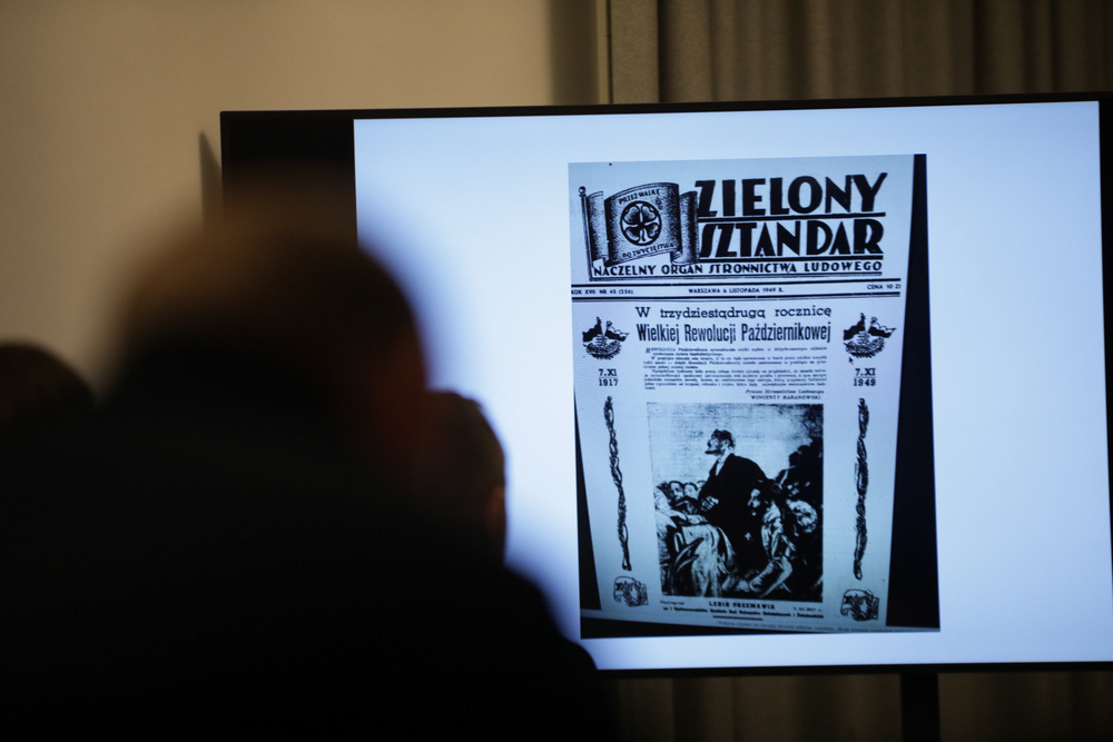 Ogólnopolska konferencja naukowa „Metamorfozy polskiego komunizmu. Wokół politycznych przesileń i przełomów w latach 1944/1945–1990” – Warszawa, 15 marca 2024. Fot. Mikołaj Bujak (IPN)