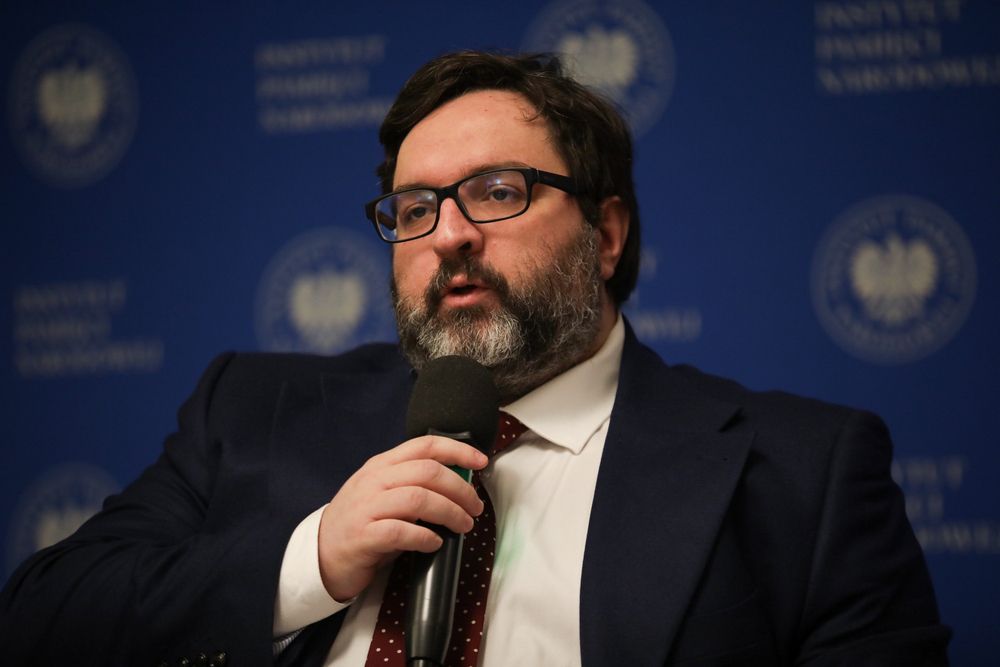 Ogólnopolska konferencja naukowa „Metamorfozy polskiego komunizmu. Wokół politycznych przesileń i przełomów w latach 1944/1945–1990” – Warszawa, 15 marca 2024. Fot. Mikołaj Bujak (IPN)