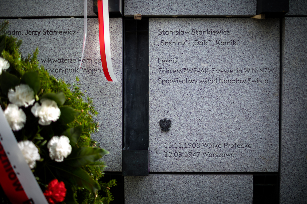 Uroczystości pogrzebowe Stanisława Stankiewicza – Warszawa, 15 marca 2024. Fot. Sławek Kasper (IPN)