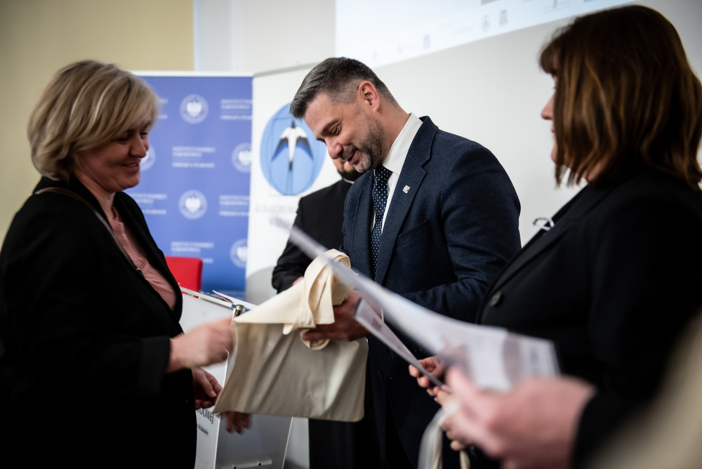 Gala finałowa małopolskiego konkursu „Młody dokumentalista” – Kraków, 20 marca 2024. Fot. Agnieszka Masłowska (IPN)