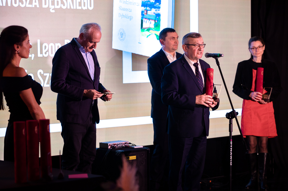 Sygnety wydawnictwa IPN – uroczysta gala wręczenia nagród za Najlepszą Książkę Roku 2023. Fot. Sławek Kasper (IPN)