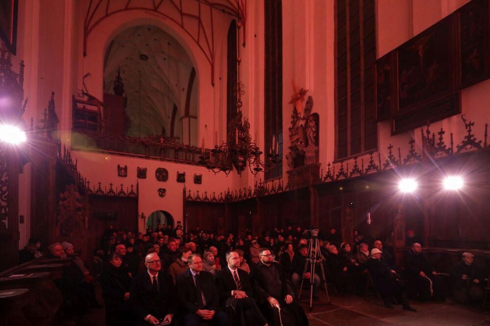 Widowisko „Byśmy byli jedno” – Gdańsk, 22 marca 2024. Fot. Mikołaj Bujak (IPN)