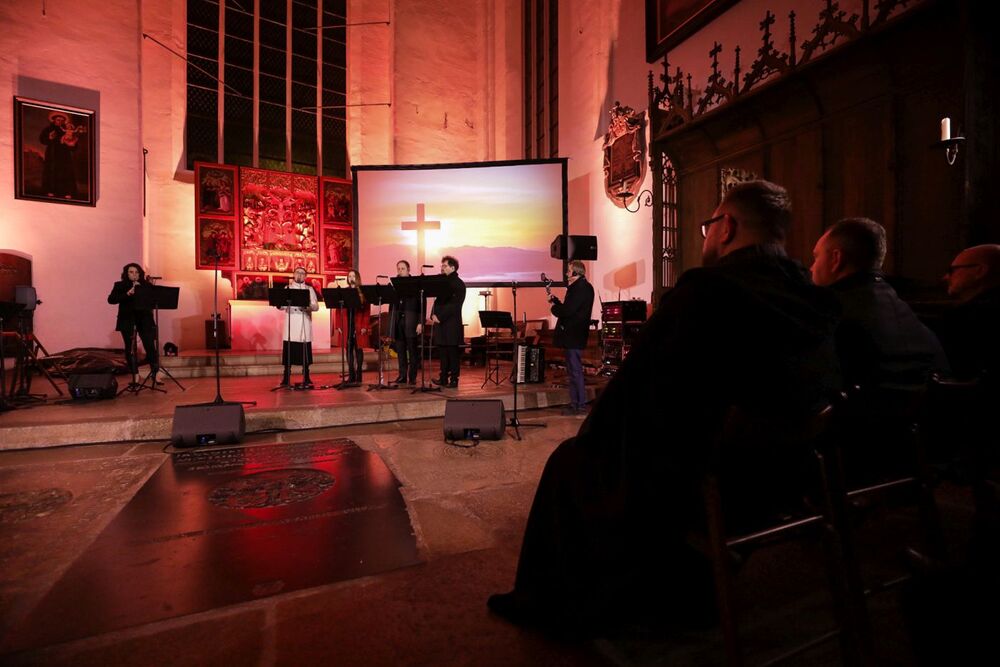 Widowisko „Byśmy byli jedno” – Gdańsk, 22 marca 2024. Fot. Mikołaj Bujak (IPN)