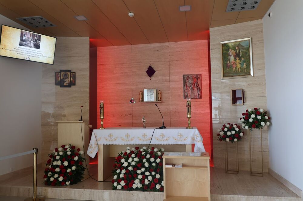 Uroczystość nadania imienia Rodziny Ulmów Portowi Lotniczemu „Rzeszów–Jasionka” – 24 marca 2024. Fot. Katarzyna Gajda-Bator (IPN)