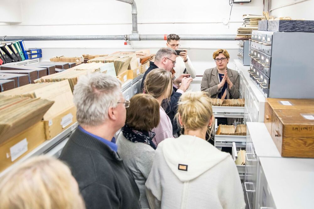 Powstanie warszawskie w dokumentach z Archiwum IPN – warsztaty dla nauczycieli. Fot. Katarzyna Adamów/AIPN