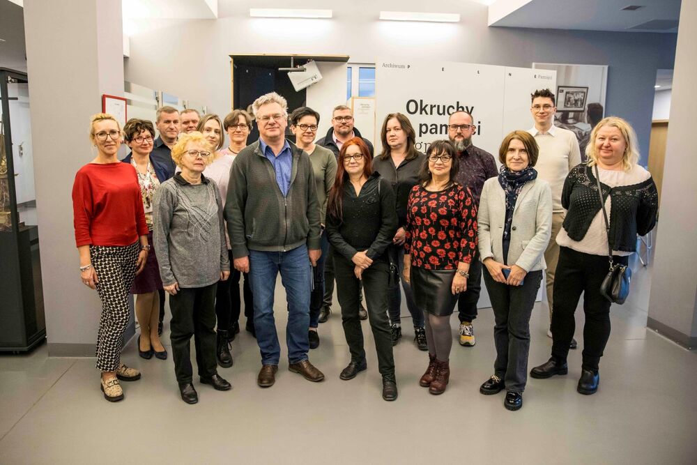 Powstanie warszawskie w dokumentach z Archiwum IPN – warsztaty dla nauczycieli. Fot. Katarzyna Adamów/AIPN