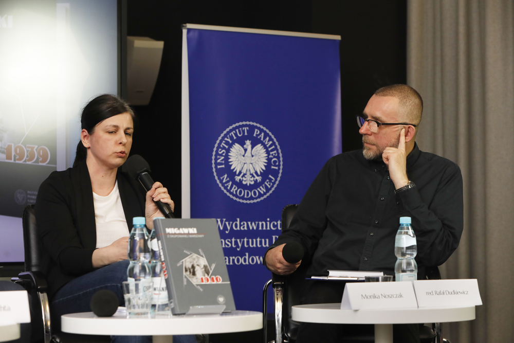 Spotkanie z cyklu „Książki pełne historii” – Warszawa, 27 marca 2024. Fot. Piotr Życieński (IPN)