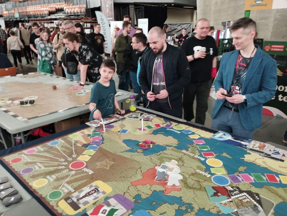 Wydawnictwo IPN na One More Game – Wrocławski Festiwal Gier – 6–7 kwietnia 2024. Fot. Iwona Gajewska (IPN)