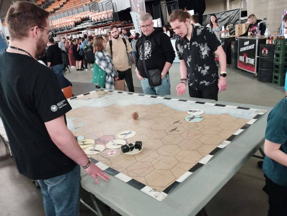 Wydawnictwo IPN na One More Game – Wrocławski Festiwal Gier – 6–7 kwietnia 2024. Fot. Iwona Gajewska (IPN)