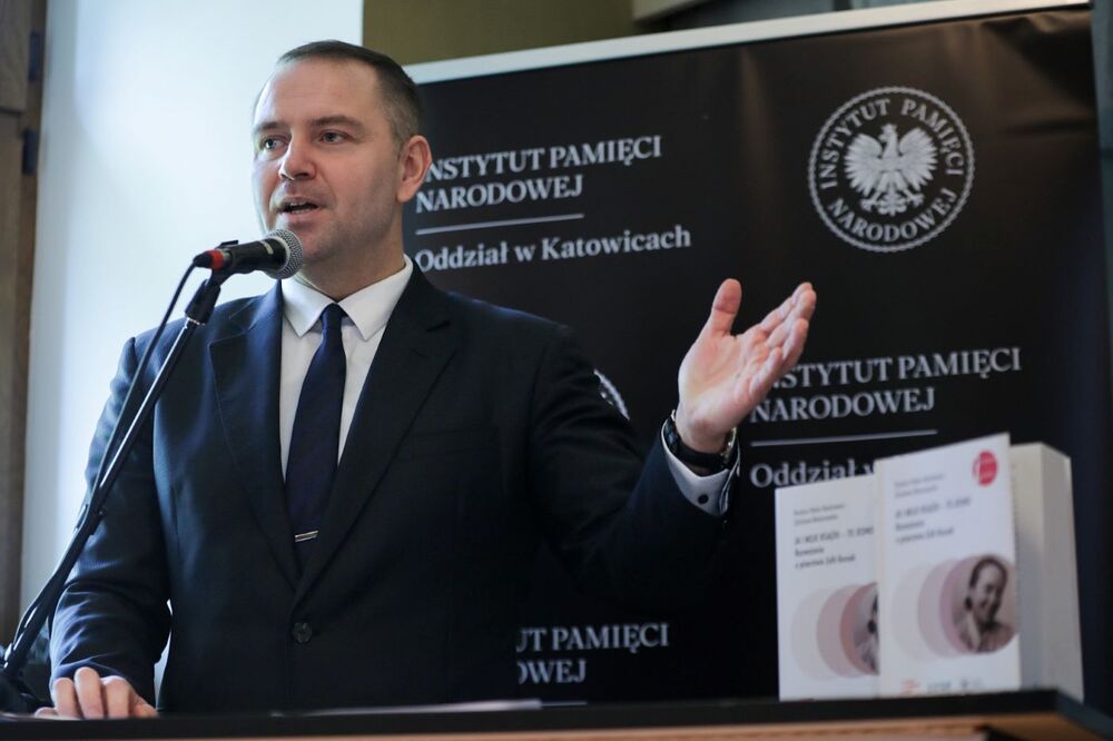 Upamiętniliśmy wybitną pisarkę – Zofię Kossak-Szczucką. Na zdj. prezes IPN dr Karol Nawrocki. Fot. Mikołaj Bujak  (IPN)