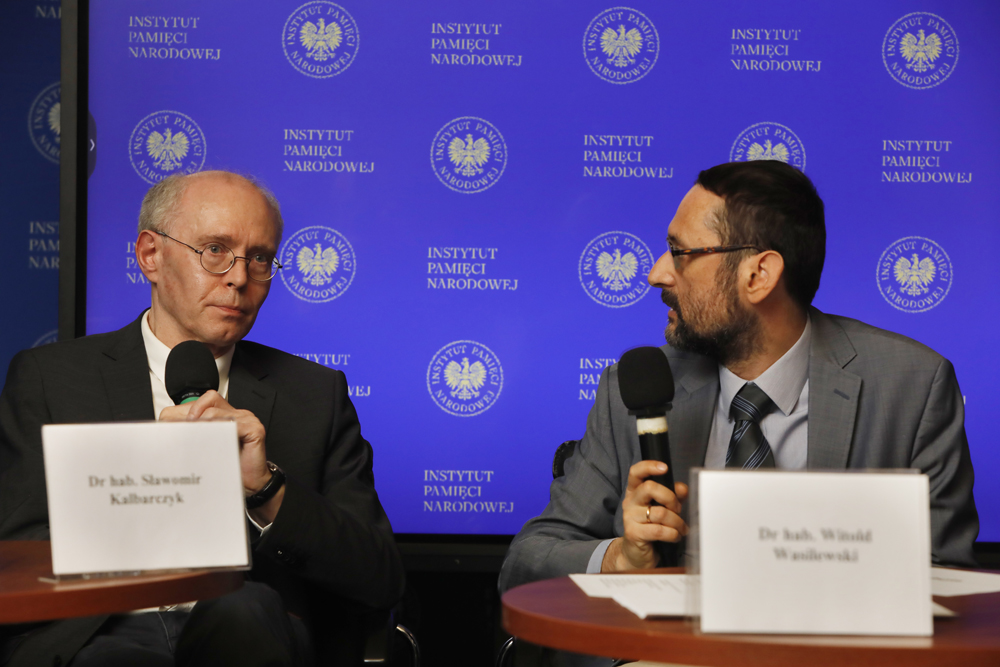 Dyskusja „Zbrodnia Katyńska. Wołanie o prawdę i sprawiedliwość” – Warszawa, 11 kwietnia 2024. Fot. Piotr Życieński (IPN)