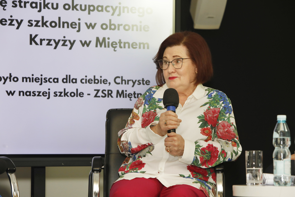 Spotkanie z cyklu „Tajemnice bezpieki” – Warszawa, 12 kwietnia 2024. Fot. Piotr Życieński (IPN)