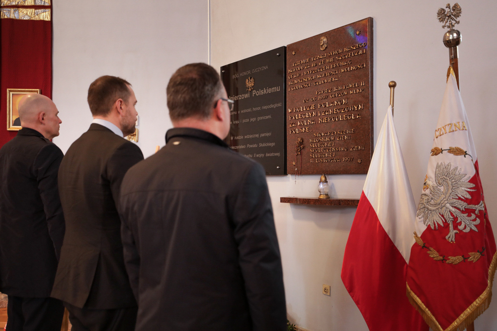 Panteon Żołnierza Polskiego – wizyta w Słubicach – 18 kwietnia 2024. Fot. Mikołaj Bujak (IPN)