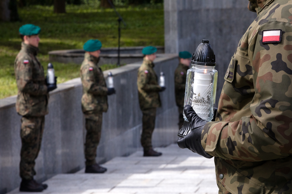 Upamiętniliśmy polskie i żydowskie ofiary II wojny światowej – Warszawa, 18 kwietnia 2024. Fot. Sławek Kasper (IPN)