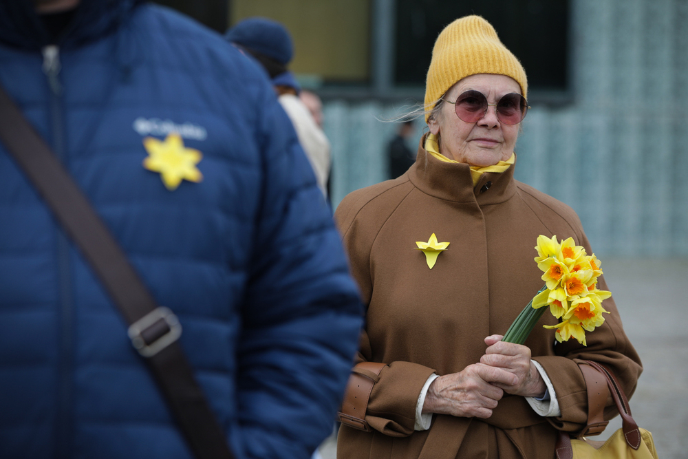 81. rocznica powstania w getcie warszawskim – Warszawa, 19 kwietnia 2024. Fot. Mikołaj Bujak (IPN)