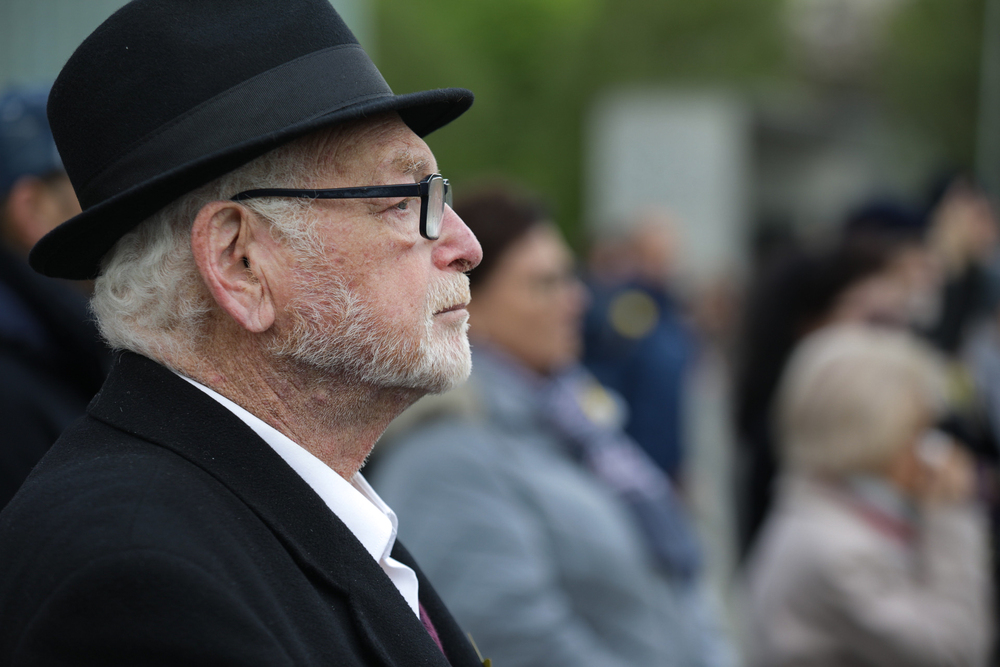 81. rocznica powstania w getcie warszawskim – Warszawa, 19 kwietnia 2024. Fot. Mikołaj Bujak (IPN)