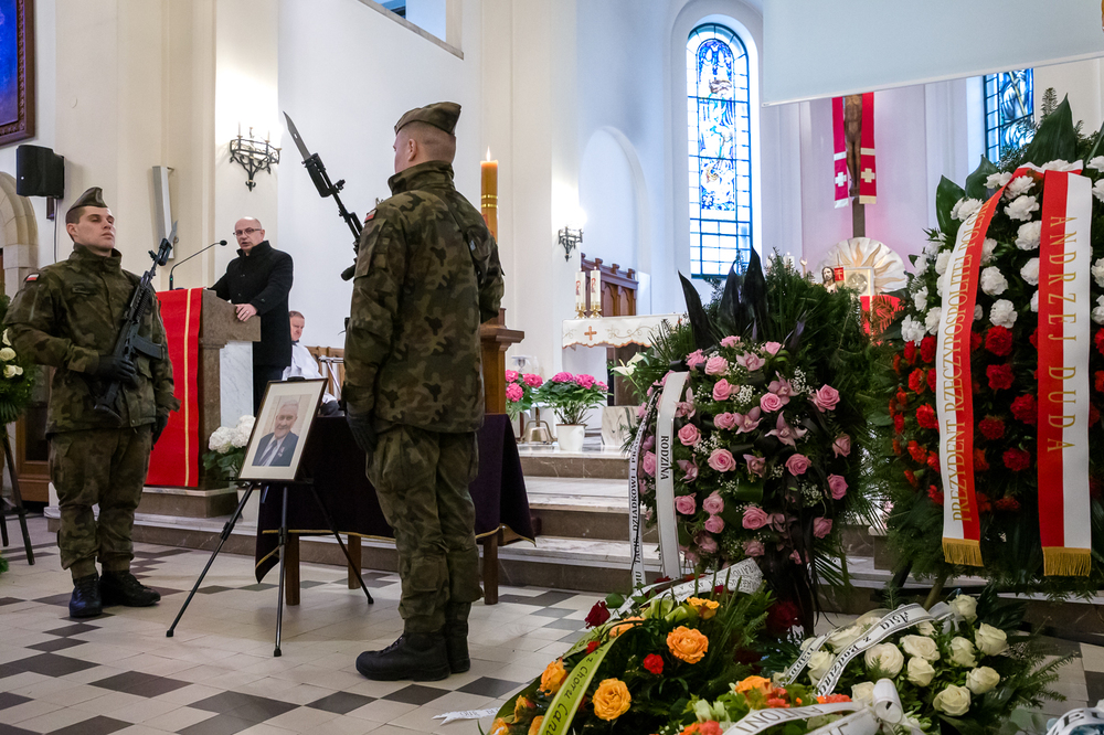 Pożegnaliśmy Tadeusza Stankiewicza – Sprawiedliwego wśród Narodów Świata – Milanówek, 23 kwietnia 2024. Fot. Sławek Kasper (IPN)