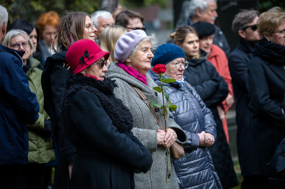 Pożegnaliśmy Tadeusza Stankiewicza – Sprawiedliwego wśród Narodów Świata – Milanówek, 23 kwietnia 2024. Fot. Sławek Kasper (IPN)