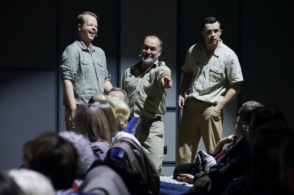 Spektakl muzyczny „Polska Parada. Naszą bronią jest piosenka” – Mława, 25 kwietnia 2024. Fot. Mikołaj Bujak (IPN)