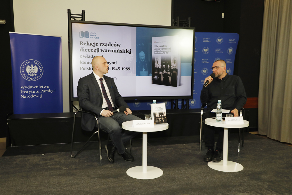 Spotkanie z cyklu „Książki Pełne Historii” – Warszawa, 24 kwietnia 2024. Fot. Piotr Życieński (IPN)