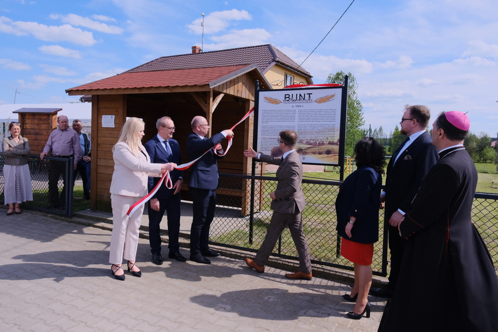 70. rocznica buntu przeciwko kolektywizacji w Olendach – 28 kwietnia 2024. Fot. Paula Prudziłowicz (IPN)