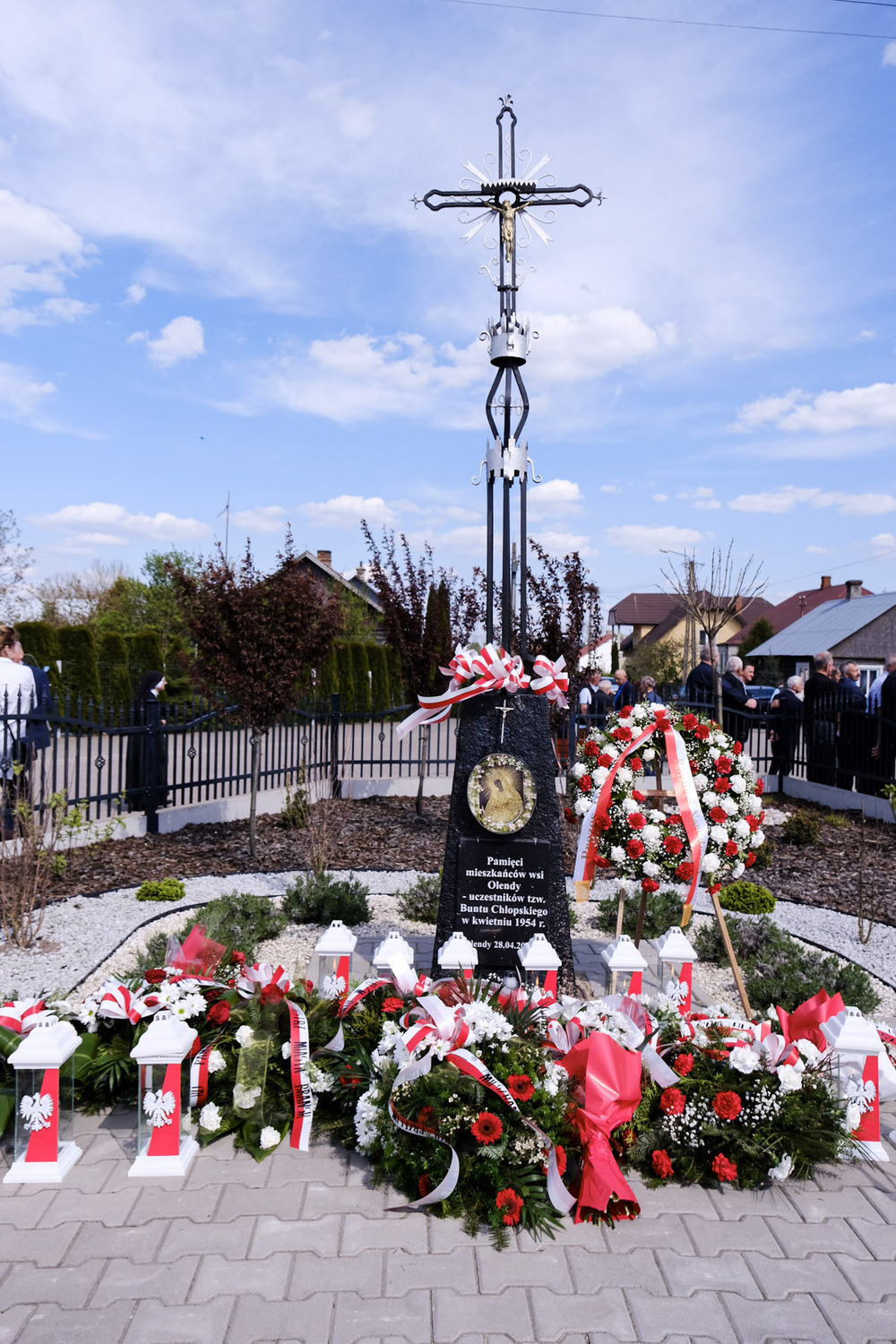 70. rocznica buntu przeciwko kolektywizacji w Olendach – 28 kwietnia 2024. Fot. Paula Prudziłowicz (IPN)