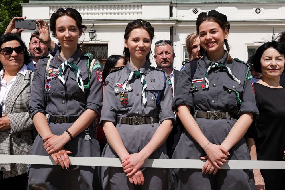 Uroczystość z okazji Dnia Polonii i Polaków za Granicą oraz Dnia Flagi Rzeczypospolitej Polskiej. Fot. Mikołaj Bujak (IPN)