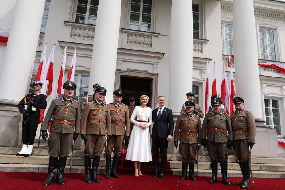 Uroczystość z okazji Dnia Polonii i Polaków za Granicą oraz Dnia Flagi Rzeczypospolitej Polskiej. Fot. Mikołaj Bujak (IPN)