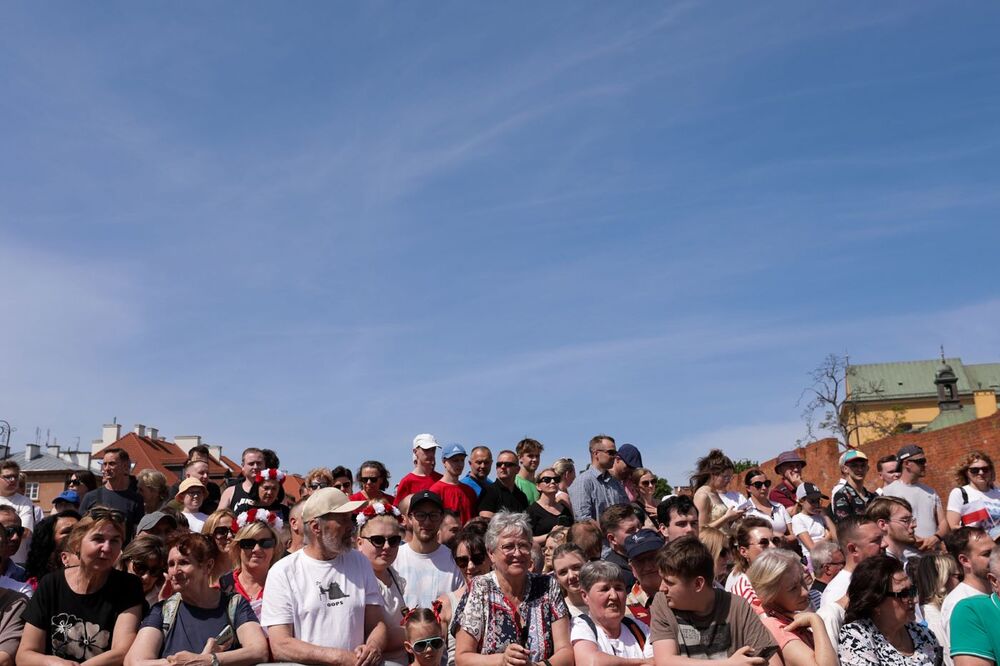 Obchody Święta Narodowego Trzeciego Maja – Warszawa, 3 maja 2024. Fot. Mikołaj Bujak (IPN)