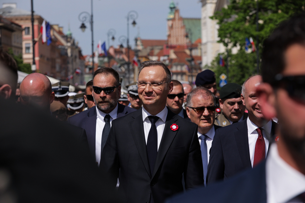 Obchody Święta Narodowego Trzeciego Maja – Warszawa, 3 maja 2024. Fot. Mikołaj Bujak (IPN)
