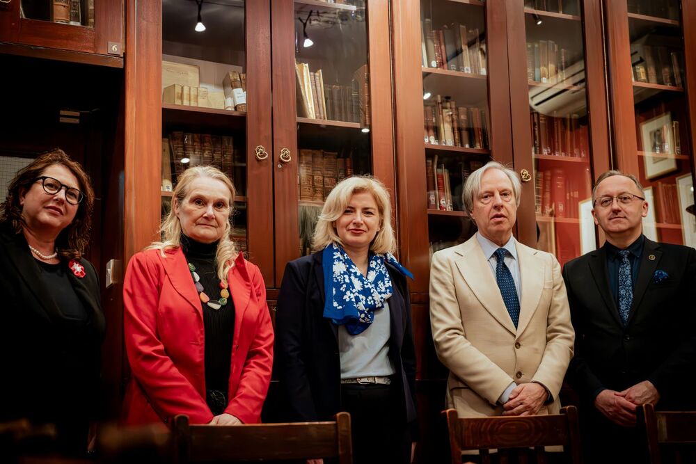 Wizyta w Polskim Ośrodku Społeczno-Kulturalnym – 3 maja 2024 r. Fot. Mateusz Niegowski (IPN)