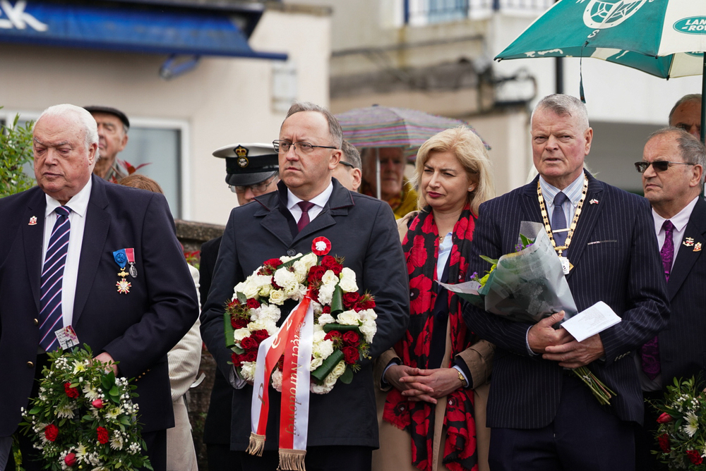 Uroczystości na Wyspie Wight – 5 maja 2024. Fot. Mateusz Niegowski (IPN)