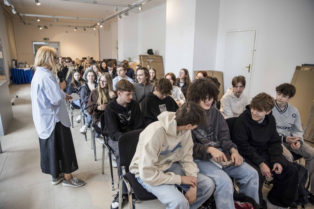 Mobilna gra miejska Archiwum IPN, Warszawa, 7–8 maja 2024 r. Fot. Katarzyna Adamów (IPN)