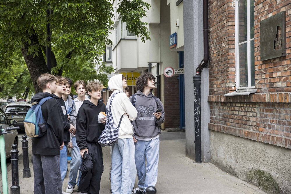 Mobilna gra miejska Archiwum IPN, Warszawa, 7–8 maja 2024 r. Fot. Katarzyna Adamów (IPN)