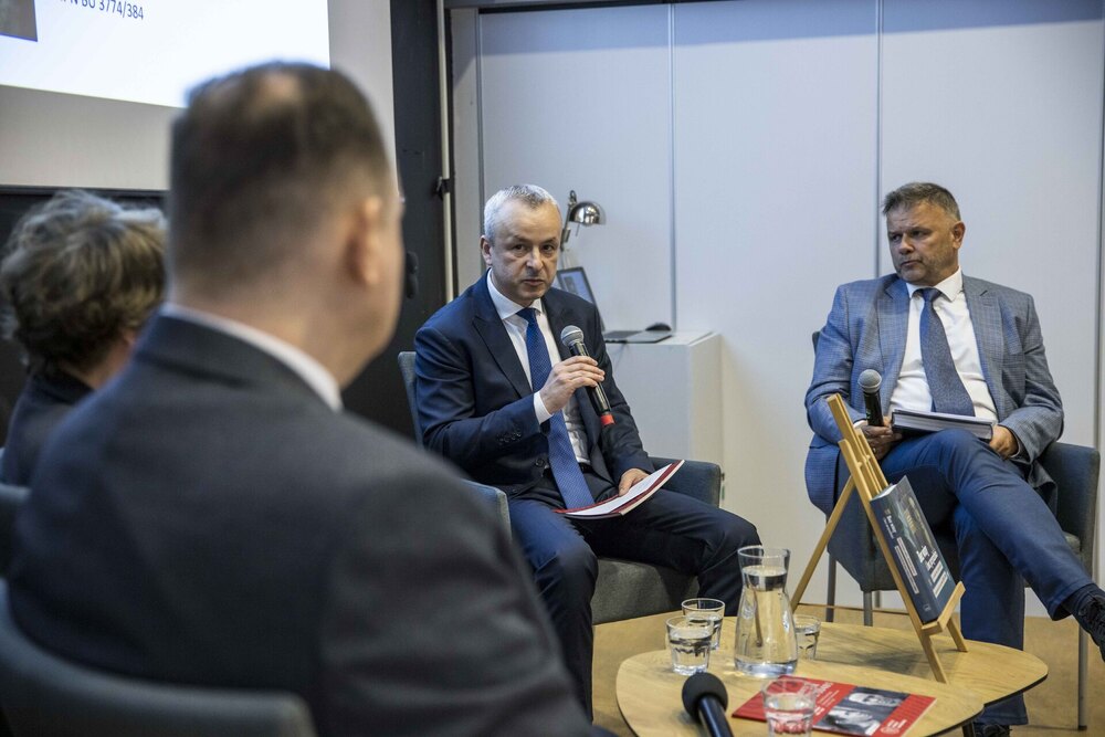 Promocja publikacji Archiwum IPN „Bez winy i bez przyszłości. Losy członków rodzin »zdrajców ojczyzny« represjonowanych na mocy rozkazu NKWD nr 00486” – Warszawa, 8 maja 2024. Fot. Katarzyna Adamów (IPN)