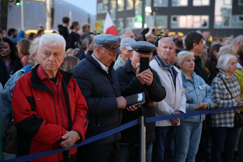 Uroczystość odsłonięcia Pomnika Żołnierzy Niezłomnych we Wrocławiu – 8 maja 2024. Fot. Maciej Parysek (IPN)