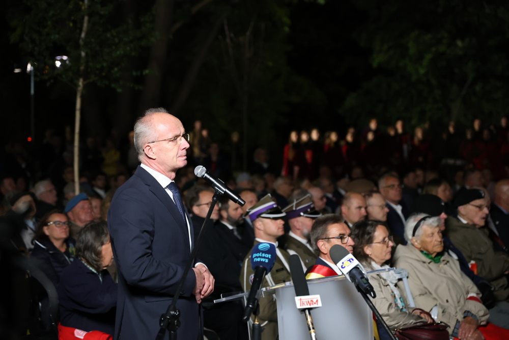 Uroczystość odsłonięcia Pomnika Żołnierzy Niezłomnych we Wrocławiu – 8 maja 2024. Fot. Maciej Parysek (IPN)