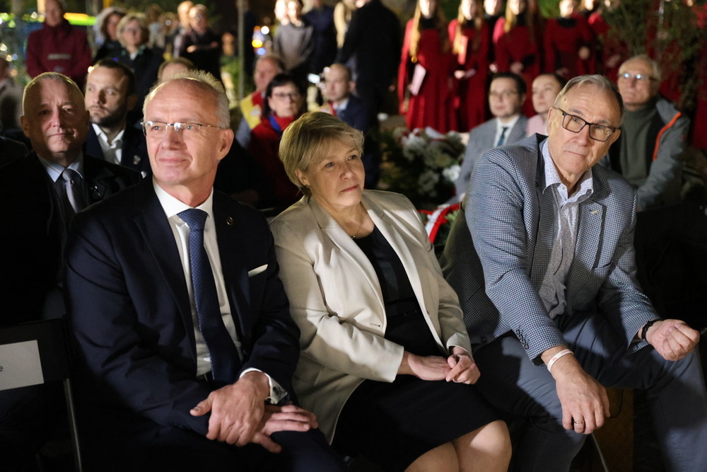 Uroczystość odsłonięcia Pomnika Żołnierzy Niezłomnych we Wrocławiu – 8 maja 2024. Fot. Maciej Parysek (IPN)