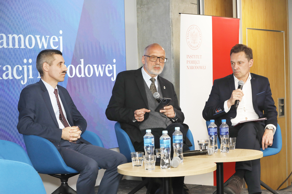 Debata o zmianach w podstawie programowej nauczania historii – Warszawa, 7 maja 2024. Fot. Piotr Życieński (IPN)