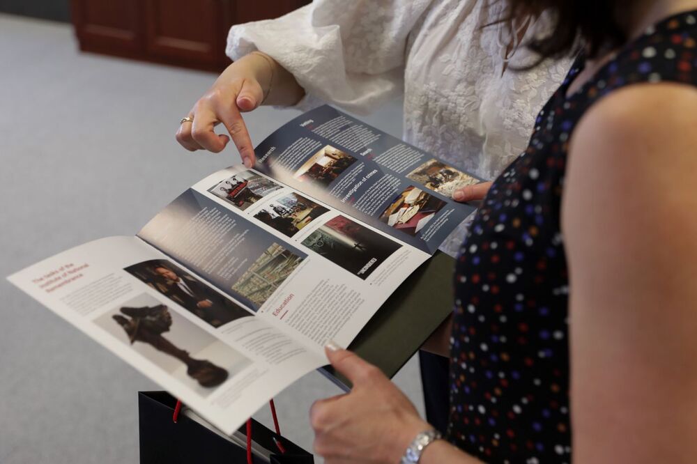 Przedstawiciele Muzeum Ofiar Komunizmu w Waszyngtonie z wizytą w IPN – Warszawa, 13 maja 2024.Fot. Mikołaj Bujak (IPN)