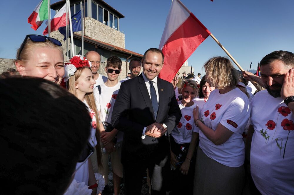 Obchody 80. rocznicy bitwy o Monte Cassino – Włochy, 17 maja 2024. Fot. Mikołaj Bujak (IPN)